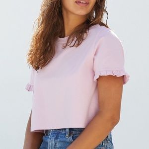 Me to We Ruffle Sleeve T-Shirt